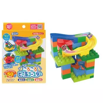Ikeda Kogyo Rolling Marble Coaster 50PCS [Блок/Блок Coaster/Обучающая игрушка]