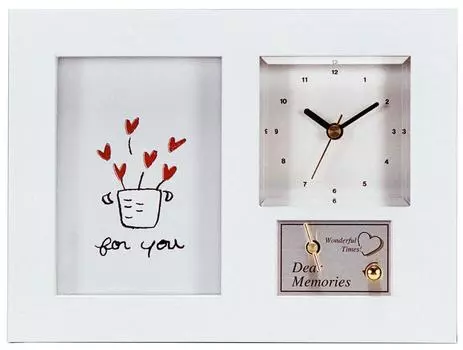 Ikeda Photo Frame with Music Box Clear Sound White Thread Miyuki Nakajima 65027 Q. (Thread)