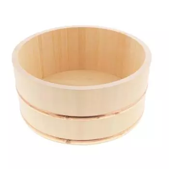 Ikegawa деревянная ванна с горячей водой Сделано приблизительно x Ведро, Кипарис, Ведро, маленькое, Япония, 22 11,5 см бежевый