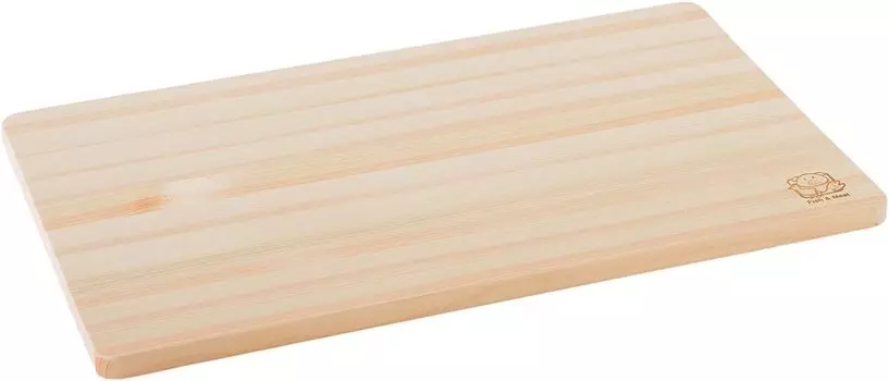 Ikegawa Wood Cutting Board Hinoki L Made in Japan Natural 48 x 29 x cm Approx. 1.5 бежевый
