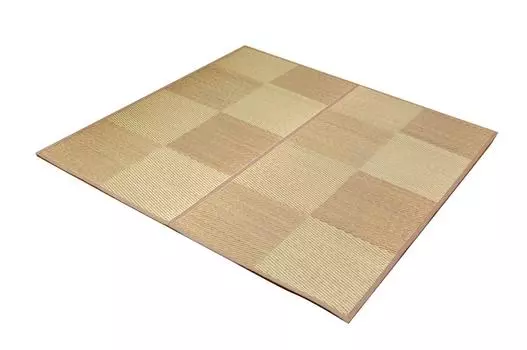 Ikehiko Corporation Igusa Hanagoza Carpet 2 tatami mats Parco Backing Brown Edoma 2 tatami mats 174 x 174 DX CP (approx. cm) (Backing non-woven коричневый