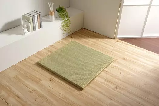 Ikehiko Corporation Igusa Tatami Unit Tatami System Tatami Nail U Tatami Single Item 70 x 70 x Зеленый Сделано в Японии Простая японская комната Прибл.