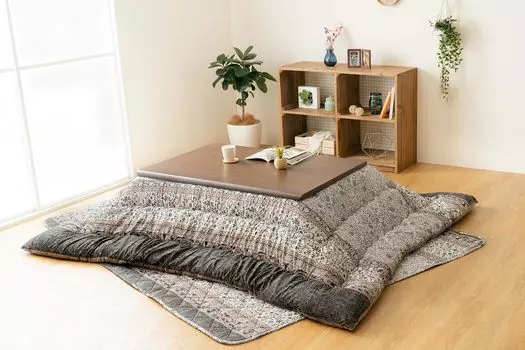 Ikehiko Corporation Котацу Одеяло 4550317202124 Коричневый Квадрат коричневый