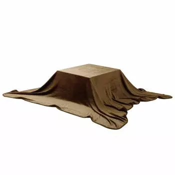 Ikehiko Corporation Kotatsu Пододеяльник Square Flurry 200 x 200 см Коричневый Одеяло Среднего размера Простой Плоский Прибл.. #5890909 коричневый
