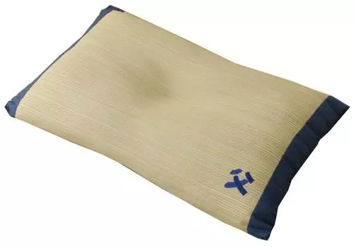 Ikehiko Corporation Pillow Pillow Igusa Pillow Deodorizing Pillow Domestic Man Pillow Hyper 43 x 63 cm Memory Foam Urethane Chip Blue Approx. Filling