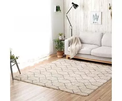 Ikehiko Corporation Rug Ivory 190 x 190cm Approx.