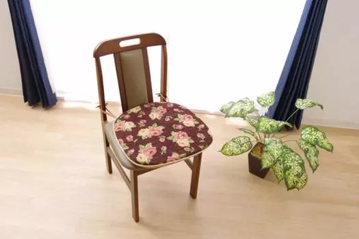 Ikehiko Cushion Batei Floral Elegance Tessera Brown 43 x 41cm Set of 2 Approx. #9258400