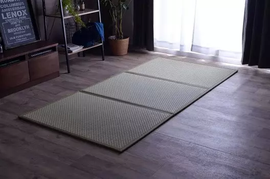 Ikehiko Igusa Mattress Bedding Rug Flare 80 x 210cm Green Compact Japanese Domestic Tatami Mold Prevention Tatami Lightweight Rainy Season Moisture