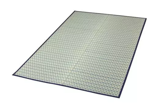 Ikehiko Igusa Rug Carpet 3 Tatami Kakegawa Ori Blue Honma 3 Tatami 191 x 286 Unzen (approx. cm)