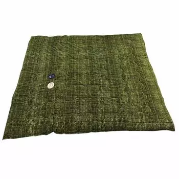 Ikehiko Kotatsu Futon Square Note Green 190 x 190 см примерно. #6822409 зелёный