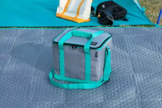 Ikehiko Outdoor Goods CLAP Мягкая сумка-холодильник 30 x 25 x 26 см Серая однотонная весенняя походная прибл.. (15л) #9845999
