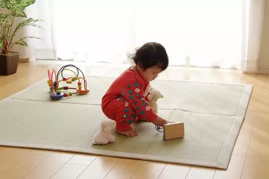 Ikehiko Rush Rug Carpet 140 x 200cm Made in Japan Urethane Back F)MUKU Approx. #8231860