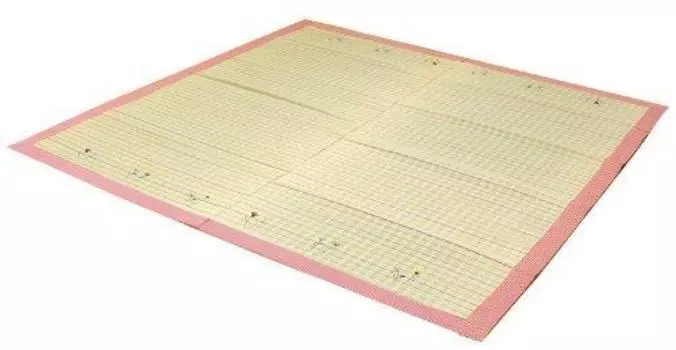 Ikehiko Rush Rug Carpet 2 Tatami Square DX Cologne NF Rose 191 x 191 cm Backed Approx.