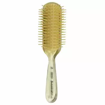 Ikemoto Brush Industry Щетка для волос с антистатическим эффектом, щетка для укладки феном с льняным маслом AO1111 Сделано в Японии