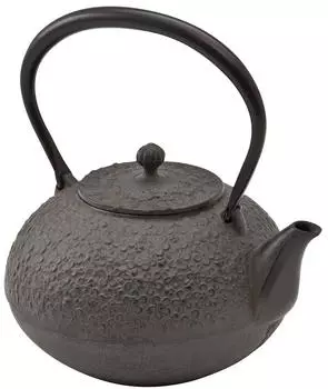 Ikenaga Iron Works Iron Kettle Made in Japan Nambu Ironware for Gas Fire Kagetsu 1.0L