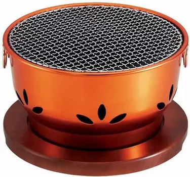 Ikenaga Iron Works Seven Rings Stove 30cm Grilled Charcoal Grilled Yakiniku Made in Japan Kappo Jumbo Charcoal Tei