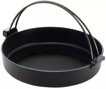 Ikenaga Iron Works Sukiyaki Pot Fire Compatible Iron Pot 26cm Made in Japan Kizuna 12122 IH/Gas