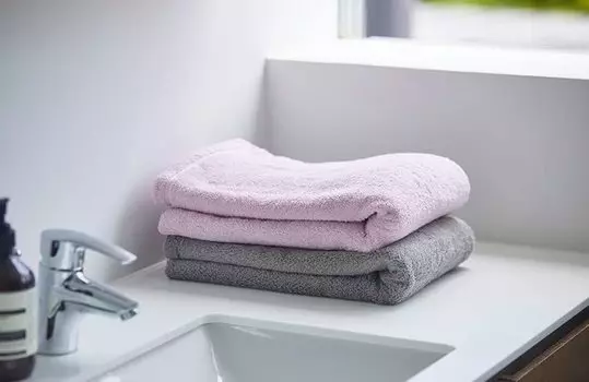 IKEUCHI ORGANIC Organic 520 Organic Cotton Made in Japan Полотенце Imabari Большое банное полотенце (Серый) серый