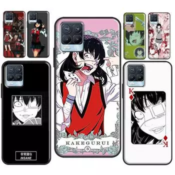 Ikishima Midari Kakegurui аниме для OnePlus 9 Pro 8T 9R Nord 2 чехол для телефона Realme 6 7 8 Pro 8i GT Master GT Neo 2 C21 Realme C3