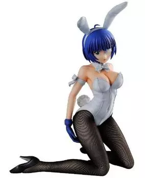 Ikki Tousen Shutsuba Toushi Ryomou Shimei Bunny Scale ПВХ Кэппуроку Вер.. (1/4 Предварительно раскрашенная фигурка)