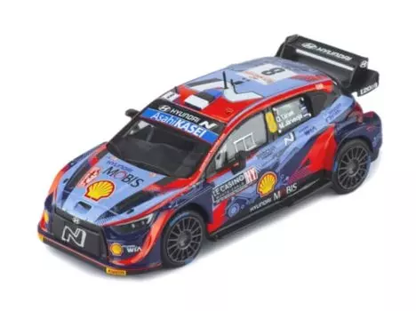 Ikso Model Hyonde i20 N Rally1 22 Montecallo RAM838 #8 О.Танак/М.Ярвеоя 1/43