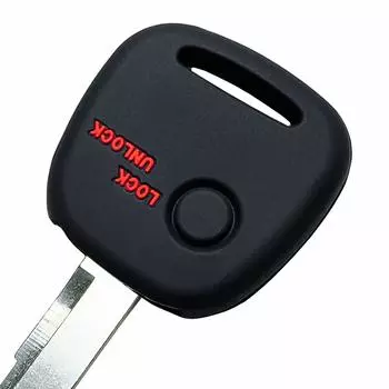 IKT Бесключевой доступ Силикон для и автомобилей Mazda MR AZ для идеального гладкого и Mazda Чехол, 1 кнопка, Черный/Красный, Suzuki, Nissan, (Wagon R, Hustler,