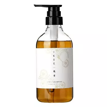IKUE Ikue Шампунь Цитрус 500 мл Мытье с ингредиентами сыворотки Эксклюзивный продукт для салонов красоты Уход за волосами Уход за кожей головы Эксклюзивный продукт для салонов красоты