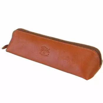 Ilbizonte Pen Case Pen Holder Pencil Case Vachetta Leather CARAMEL Caramel Yakinume C0562 P 145 Men s Women s [Товар]