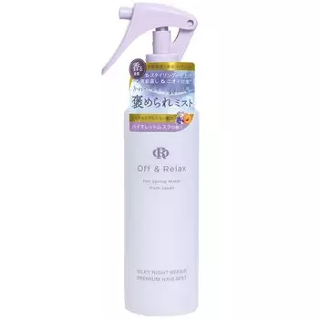 ИЛИ Silky Night Repair Premium Hair Mist 150 мл спрей для волос с ароматом фиалки и мускуса Off&Relax