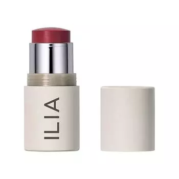 ILIA - мульти-стик для губ + щек | Нетоксичный веганский питательный крем + помада для губ, не тестируемый на животных, для всех типов кожи | 4,5 г (0,15 унции)