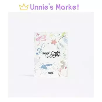 ILLIT SUPER REAL ME Альбомы Weverse, версия. + Бесплатный подарок Weverse Albums ver.