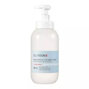 Illiyoon Ceramide Ato Bubble Wash & Shampoo Body Wash без запаха, 900 мл, 1 шт.