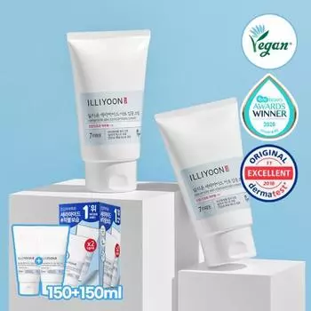 Illiyoon Ceramide Ato Интенсивный крем 150 мл + 150 мл Двойной специальный