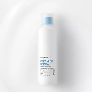 ILLIYOON Ceramide Derma Relief Skin Softener 180ML, Moisturising, Kbeauty, Korean cosmetics, sample