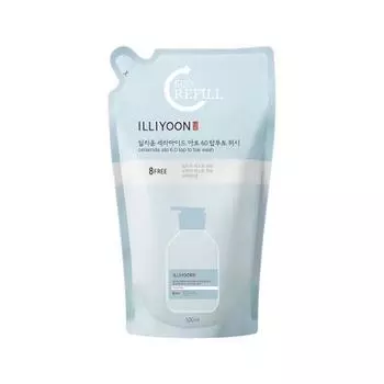 Illiyoon Ceramine Ato 6.0 Средство для мытья головы и ног, 500 мл, сменный блок, корейский уход за телом