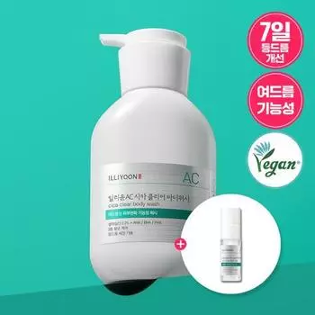Illiyoon Cica Acne Clear гель для душа 400мл+30мл (Туман включен) 400ml+30ml (mist provided)
