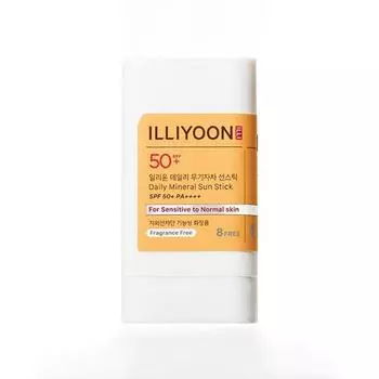 ILLIYOON Ежедневный минеральный солнцезащитный карандаш SPF 50+ PA++++ 20 г