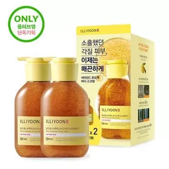 Illiyoon Fresh Moisture Scrub Wash 400 мл 2 шт. в специальной упаковке 400ml special 2 packs