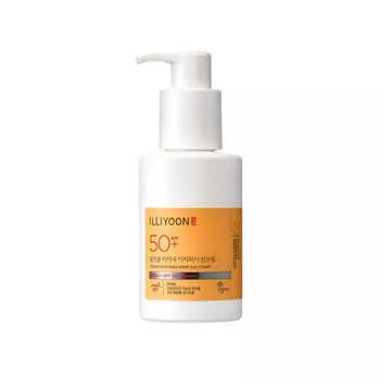 Illiyoon Мягкий солнцезащитный крем для умывания Eash-wash SPF50+ PA++++ 150мл 1Pc