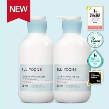 Illiyoon [Один большой объем планирования] Illiyoon Ceramide Ato Lotion Двойное планирование 600 мл+600 мл