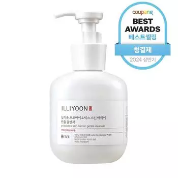 Illiyoon Probiotics Skin Barrier Gentle Cleanser Женское очищающее средство гелевого типа, 300 мл, 1 шт.