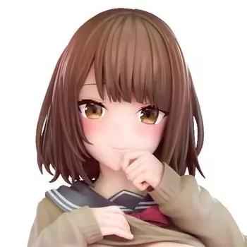 Иллюстрация Акино Эру вверх раздетая масштабная покрашенная законченная фигурка Tucked JK-chan вер.. 1/6