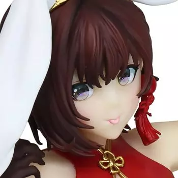 Иллюстрация красного кролика Lechery Yuyu от Yanyo, масштабная ПВХ-покрашенная готовая фигурка Ver. 1/6