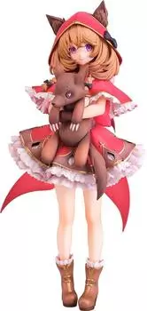 Иллюстрация Шугао. Фигурка Волка Шапочки, масштаб 1/7, пластик, покрашена, готова, WG70057