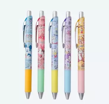 Иллюстрация в стиле акварели Диснея Микки Друзья Токио Дисней Резорт TDR Канцелярские товары и