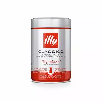 illy illy blend drip powder medium roast 250g (classico)