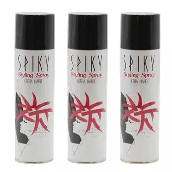 Illya Spikey Styling Spray Ultra Hard 190 г Мини-набор из 3 шт.