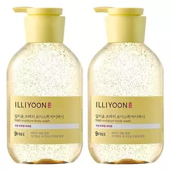 Illyyoon Fresh Moisture Body Wash, 500ml, 2 units