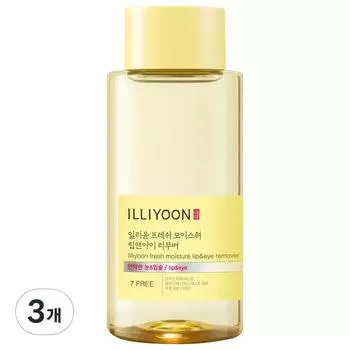 Illyyoon Fresh Moisture Lip & Eye Remover, 300ml, 3 pieces