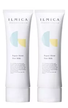 ILMICA Hair Milk 120 г Крем для волос Лечение сильно поврежденных обесцвеченных волос x Несмываемый (120г 2) белый